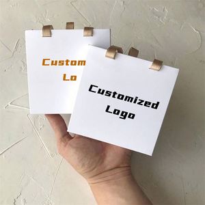 New Customized Jewelry Paper <b>Gift</b> <b>Box</b> With Eva Insert Hot Stamp Logo Necklace Jewelry Holder <b>Gift</b> <b>Box</b> - Product Image 4