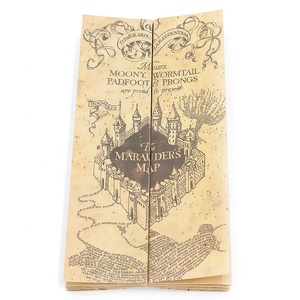 2026 Universel 77x22cm Carte des Maraudeurs de Poudlard du Monde Magique, <span class=keywords><strong>Cadeau</strong></span> pour Halloween, Accessoires de Jeu de Rôle, Livraison Directe - Product Image 1