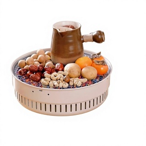 <span class=keywords><strong>Barbecue</strong></span> au <span class=keywords><strong>charbon</strong></span> de bois <span class=keywords><strong>en</strong></span> acier inoxydable avec foyer et brasero pour usage intérieur/extérieur 2,5 kg - Product Image 1