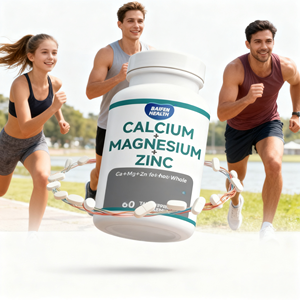 Integratore Alimentare OEM/ODM per Adulti con Calcio, Magnesio e Zinco per il Supporto Immunitario, Confezione da 60 Compresse - Product Image 2