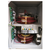 Régulateur de tension CA 220V 10KVA à commande servo, biphasé, 2 fils sous tension, 1 neutre, d'occasion, direct usine