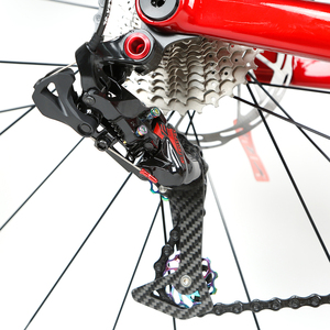 Cuadro de fibra de carbono para <span class=keywords><strong>bicicleta</strong></span> de carreras híbrida, 24 velocidades, 55CM, venta al por mayor - Product Image 5