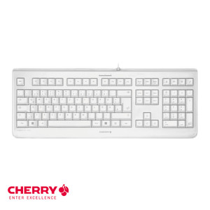 Ultra Flat Anti-Dust Wired Keyboard CHERRY Kc 1068 Black Or Grey Keyboard With Heat-Sealed Protective Case
