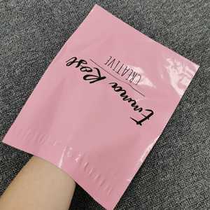 <span class=keywords><strong>Sac</strong></span> de courrier auto-adhésif, personnalisé, imprimé rose, Poly pack vêtements, pour la livraison - Product Image 1