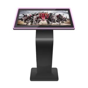 32 inch LED Strip Decoration Android PC All In One AIO Capacitive Touch Screen Kiosk for Casino