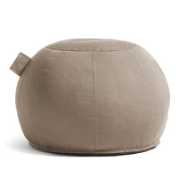 Pouf de sol rond pouf pouf en tissu pouf grand pouf doux repose-pieds