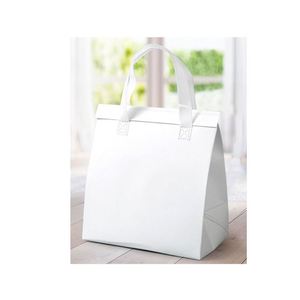 Custom Insulated Portable With Logo Blank Cooler Lunch Bag for Food Reusable NonWoven Thermal Cooler Bag - Product Image 2