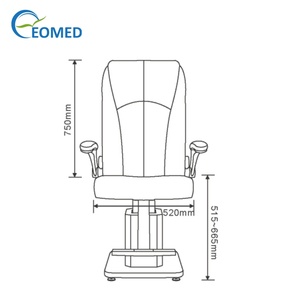 Équipement d'optométrie MC-G, instrument d'examen des yeux des patients, unité de réfraction optique, fauteuil ophtalmique - Product Image 4