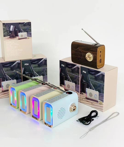 Loa Bluetooth không dây mini hoạt hình năng lượng mặt trời tích hợp <span class=keywords><strong>radio</strong></span>, hỗ trợ <span class=keywords><strong>USB</strong></span>, thẻ <span class=keywords><strong>TF</strong></span>, FM, MP3, P36, có đèn RGB, dùng ngoài trời - Product Image 2