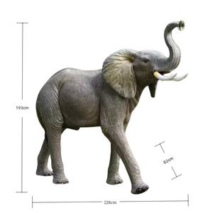 Estatua de Elefante de Resina Hecha a Mano, de Tamaño Real, 228*82*193cm, Colorida, para Decoración de Jardín, Parque o Zoológico - Product Image 2