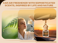 Diffuseur de parfum pour voiture personnalisé, design suspendu, évaporation naturelle, parfum longue durée, vente en gros OEM, intérieur de véhicule en bois