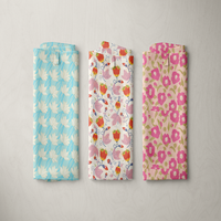 Tulip Designs 100% Polyester Jacquard Tissu Mignon Floral Petits Motifs pour Enfants Poly Jacquard avec Petits Motifs Mignons