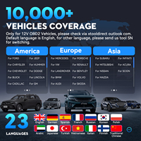 Escáner OBD2 con Actualización Gratuita de por Vida, Herramienta de Diagnóstico de Automóviles XTOOL D6S, Herramienta de Diagnóstico de Sistema Completo, Lector de Códigos para Todos los Automóviles, Más de 30 Funciones de Reinicio