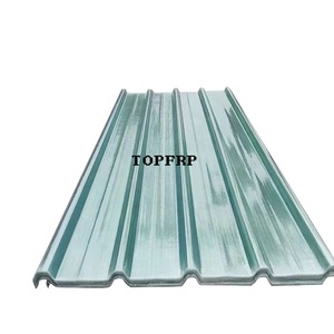 แผ่นหลังคาโปร่งแสงไฟเบอร์กลาส FRP แบบลูกฟูก - Product Image 1