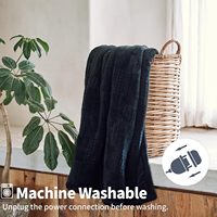 Couverture chauffante taille personnalisée Écologique 6 réglages de chaleur 2-10 heures Arrêt automatique Couverture électrique chauffante