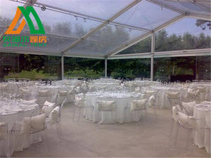 Grande Tente de Réception <span class=keywords><strong>Transparente</strong></span> en PVC pour Mariage, Banquet Extérieur, Exposition Commerciale et Événement - Product Image 6