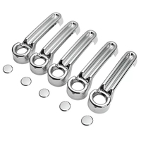 Couvre-poignée de porte chromé pour Jeep Wrangler Liberty Dodge Nitro, accessoires extérieurs