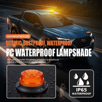 Neue LED-Warnblinkleuchte für Autos, ATVs, LKWs, Anhänger, Schulbusse - 12V 24V Magnet-Blinklicht Gabelstapler-Typ LED-Nachrüstung