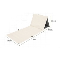 Chaise pliante légère en tissu Oxford pour l'extérieur, chaise de plage avec dossier, multifonctionnelle, pour pique-nique, camping, chaise inclinable