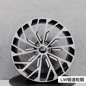 ล้อแม็ก Maybach สำหรับ Mercedes - อัลลอยด์ฟอร์จ สีดำด้าน ใหม่ ลายหลายก้าน สำหรับดัดแปลงและอัพเกรด - Product Image 6