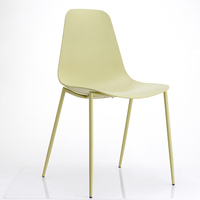 Chaise de jardin en plastique bon marché de style chinois, couleur grise, pour le loisir