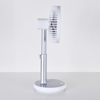 Mini ventilateur portable USB rechargeable multifonctionnel avec éclairage LED pour la vente en gros