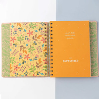 Journal de bien-être personnalisé et planificateur de repas personnalisés style imprimé pour la perte de poids avec bande élastique