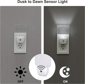 Modern Summer Beach Night <b>Light</b> Sublimation <b>Plug</b> Into <b>Wall</b> <b>Light</b> Sensor Flat White LED Craft Acrylic Square Colorfull Medium - Product Image 2