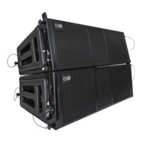OBT-BLA208 Haut-parleur Line Array à double canal pour l'amplification vocale en auditorium universitaire