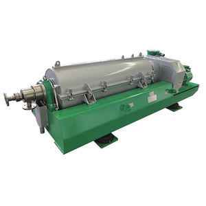 Centrifugador decanter trifásico com rolamento e motor de alta capacidade VFD + PLC + HMI Drive para separação química líquido-líquido-sólido - Product Image 1