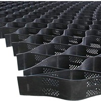 Grille de sol en géocell HDPE de 50 mm/75 mm pour stabilisateur de gravier, grille de renforcement du sol en nid d'abeille