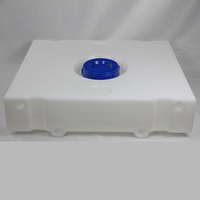 Réservoir d'eau blanc pour camping-car Série horizontale/verticale avec plusieurs options de capacité pour caravane de stockage d'eau propre