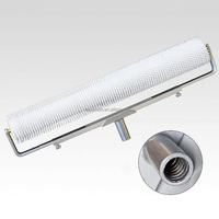 Özelleştirilebilir DIY 2/4/9/10/12/20 inç Kendinden Yayılan Boya Ruloları 15mm Diş Yüksekliği Sivri Uçlu Malzemeler İçin Sıva Spreyi Lateks Zemin Şapı