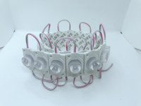 Module LED SMD2835 3030 ABS à injection avec lentille pour éclairage latéral DC12V/24V, types de modules LED 1 puce 1,5W