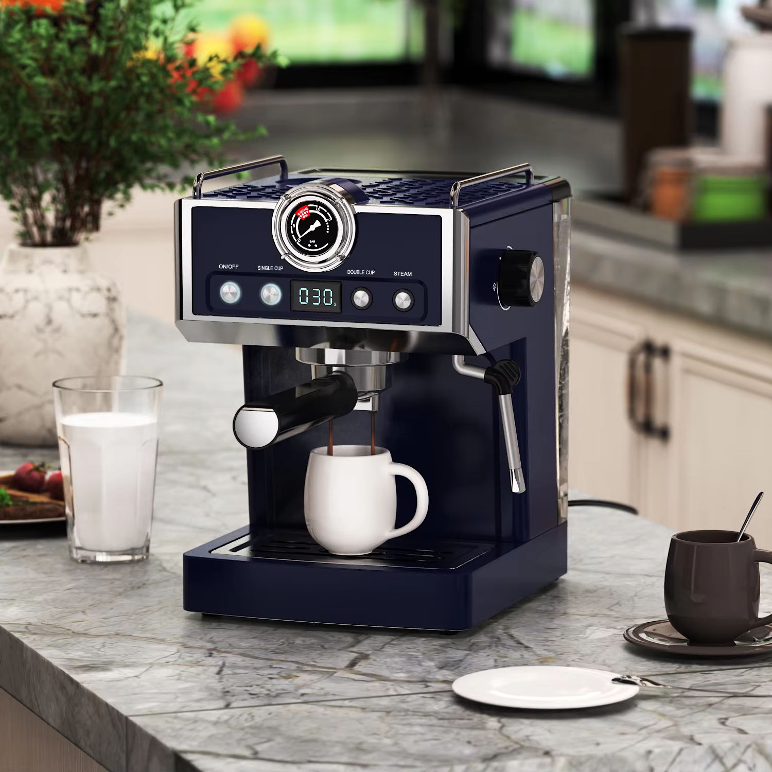 Commercial Espresso Anko Semi Automatic Coffee Machine Wholesale