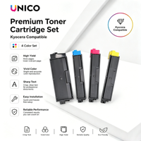 Cartouche de toner UNICO TK580 TK581 TK582 TK583 TK584 compatible avec les copieurs laser couleur FS C5150 C6021