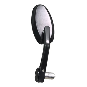 Xmaxvision Paire de rétroviseurs Speed Racer pour guidon de moto en aluminium thermolaqué, compatible avec les guidons de 7/8 po et 1-1/8 po - Product Image 3