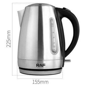 Hervidor Eléctrico de 2L de Acero Inoxidable con Apagado Automático y Control por Botón, Hervidor de Agua Eléctrico Portátil para el Hogar - Product Image 5