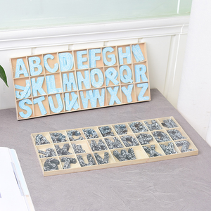 Sedex fabrika denetim DIY el sanatları ev dekorasyon lazer kesme kontrplak ahşap mektup yazı tipi - Product Image 5