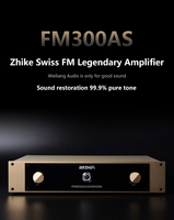 BRZHIFI Amplificateur haute puissance FM300AS Audiophile Hi-Fi classe A/B Post Stage Audio Direct-Cut Swiss FM Circuit Amplifier System