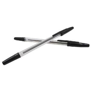 Office School <b>Journal</b> Hotel Writing Simple Easy Custom Black Blue Red Plastic Ballpoint Pen - Product Image 3
