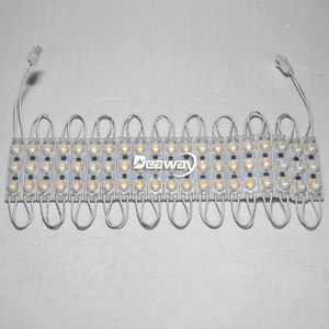 <span class=keywords><strong>Module</strong></span> LED 220V <span class=keywords><strong>SMD</strong></span> 3030 3LED 2W IP65 Étanche Blanc Chaud Bleu pour enseignes lumineuses double face - Product Image 6
