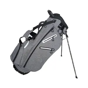 Sacs de golf portables pour hommes, en toile de nylon personnalisés avec jambes