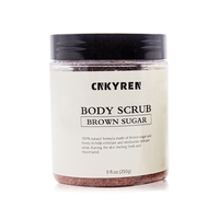 Organic Herbal Body Scrub Brown Sugar Cream with Honey Black Coffee Mud Body Whitening Effect-Wholesale OEM Supply