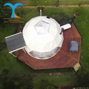 Cabine de douche extérieure <span class=keywords><strong>Tente</strong></span> de plage pour bébé Tentes étoiles pour événements Camping Poêle à bois avec four - Product Image 4