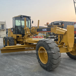 Prêt à expédier 99% nouvelle niveleuse d'occasion pour roue CAT 140K haute fonction 140G 140H 140M avec composant moteur central - Product Image 1