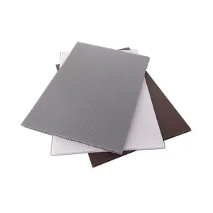 Black esd corrugated plastic sheets 4x8 coroplast conductive corflute sheets