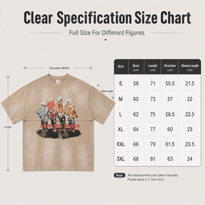 เสื้อยืดคอตตอนหนัก 285 กรัม ทรงหลวม สไตล์วินเทจ พิมพ์ลายกราฟิก สตรีทแวร์ ทรงไหล่ตก สำหรับผู้ชาย รับผลิตตามแบบ OEM - Product Image 2