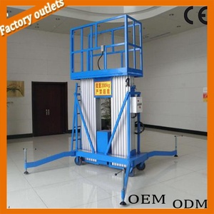 Plateforme élévatrice hydraulique à mât en aluminium pour une seule personne - Product Image 4