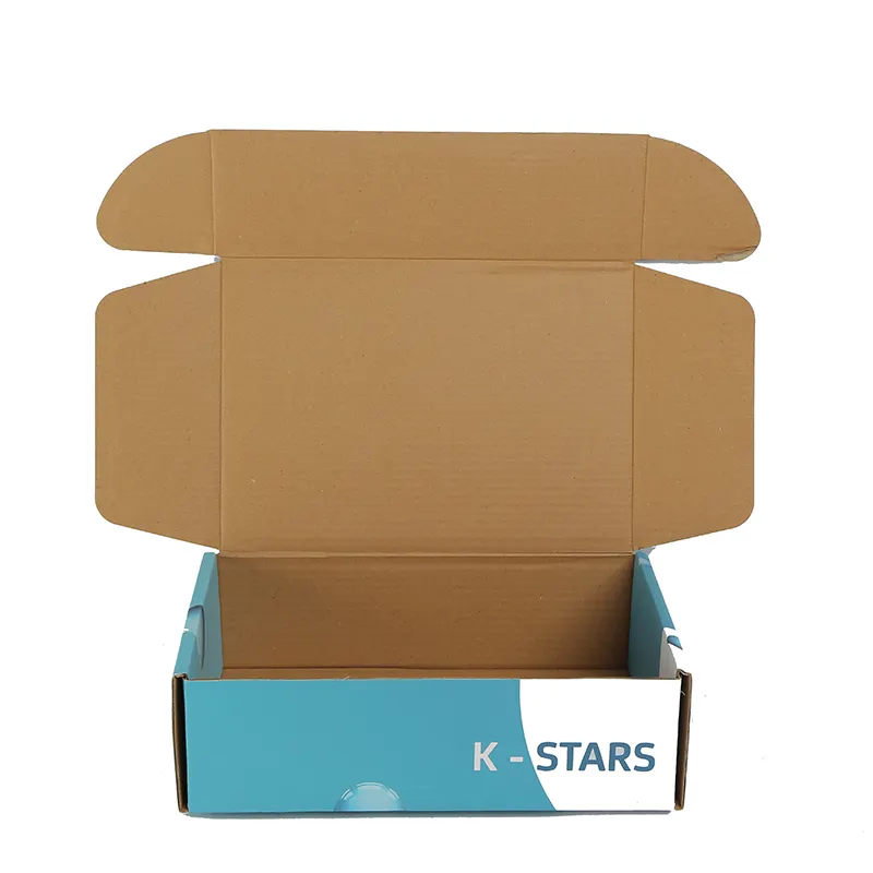 अनुकूलित आकार मुद्रित Recyclable नालीदार गत्ता कागज जूते पैकेजिंग शिपिंग बॉक्स के लिए उपहार